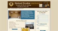 Desktop Screenshot of guerard-location.fr